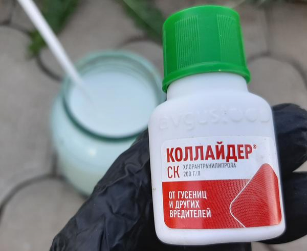 Препарат "Коллайдер" для защиты сада и огорода от гусениц и колорадского жука. Инструкция по применению